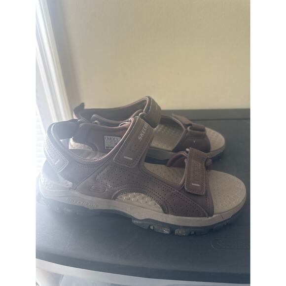Skechers Men's Relaxed Fit: Tresmen - Garo river sandals in a brown W - Picture 4 of 6